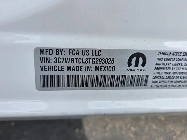 New 2026 Bright White Clearcoat RAM Tradesman image 22