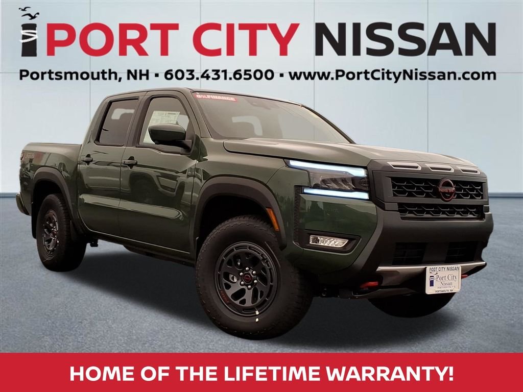 New 2026 Tactical Green Metallic Nissan Crew Cab PRO-4X® image 1