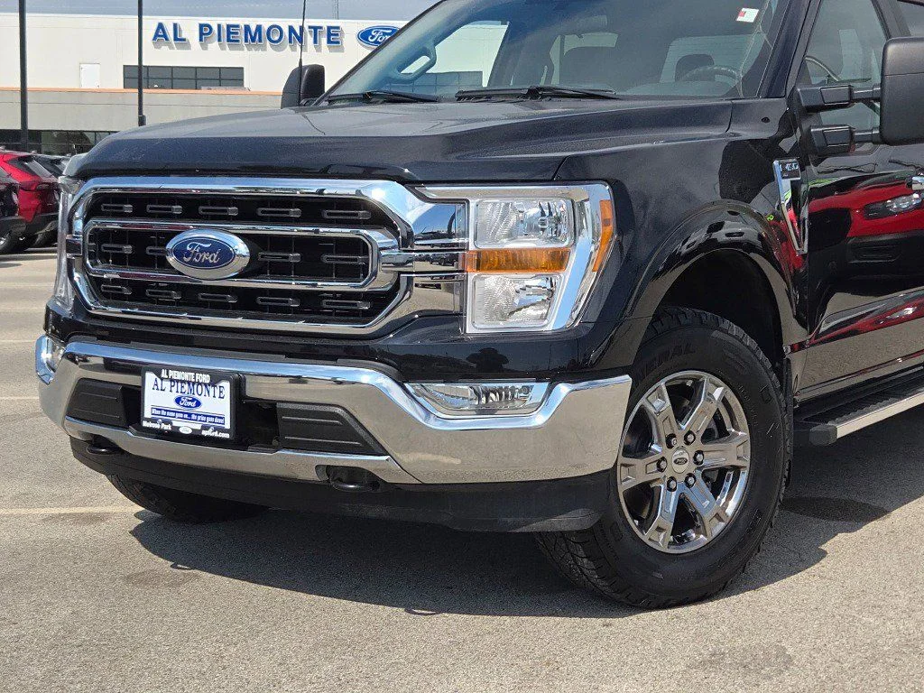 Certified Used 2023 Black Metallic Ford XLT image 2