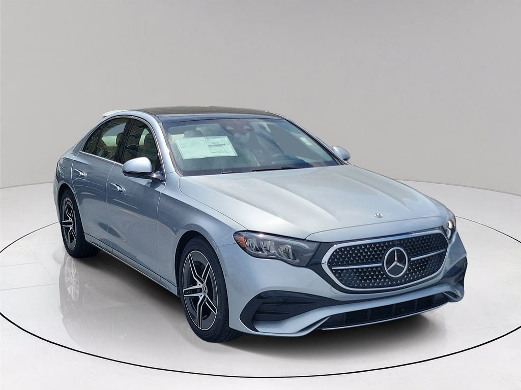 New 2026 Cirrus Silver Metallic Mercedes-Benz E 350 image 1