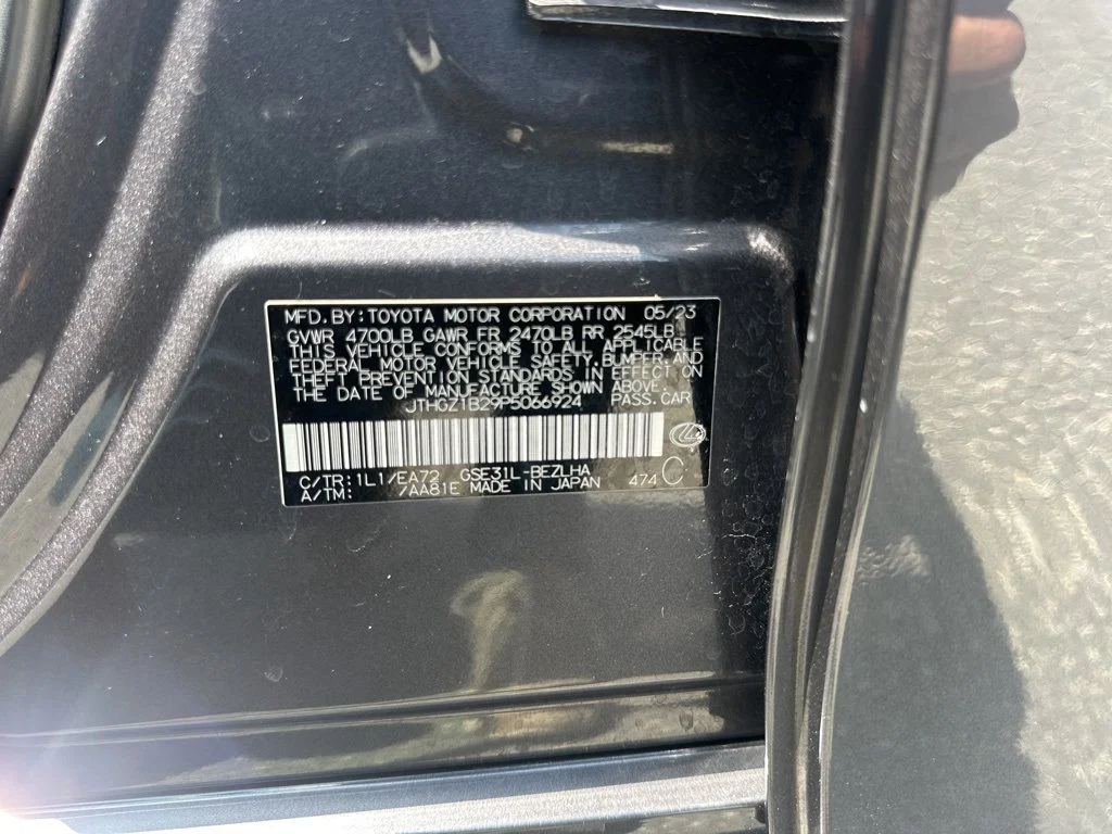 Used 2023 Gray Lexus 350 F SPORT image 37