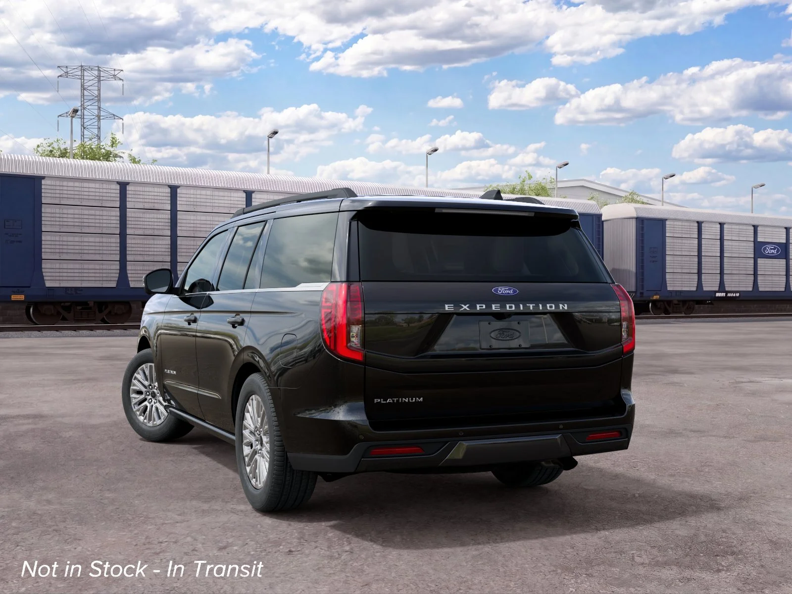 New 2027 Agate Black Metallic Ford Platinum image 8