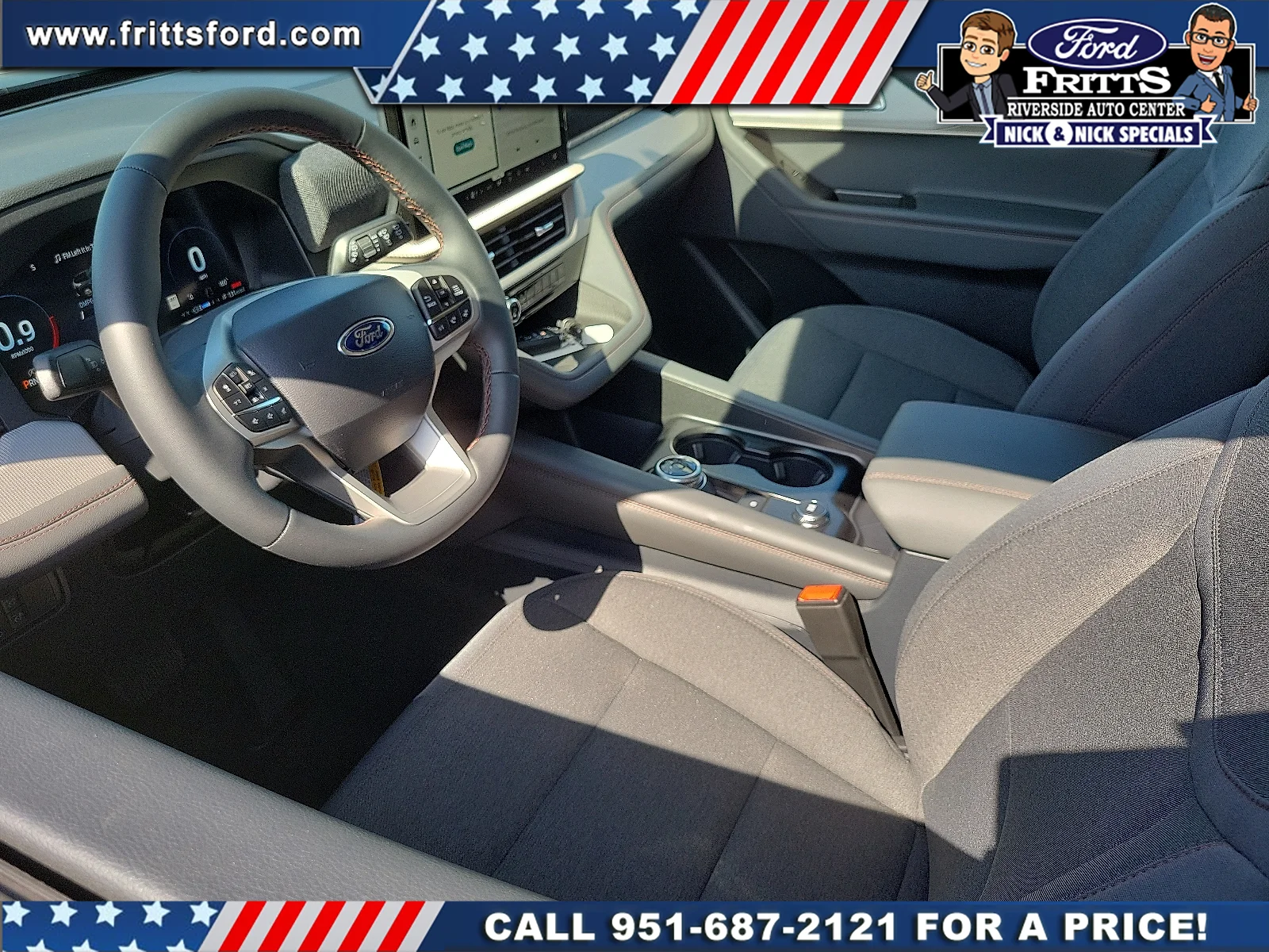 New 2026 Agate Black Metallic Ford Active image 3