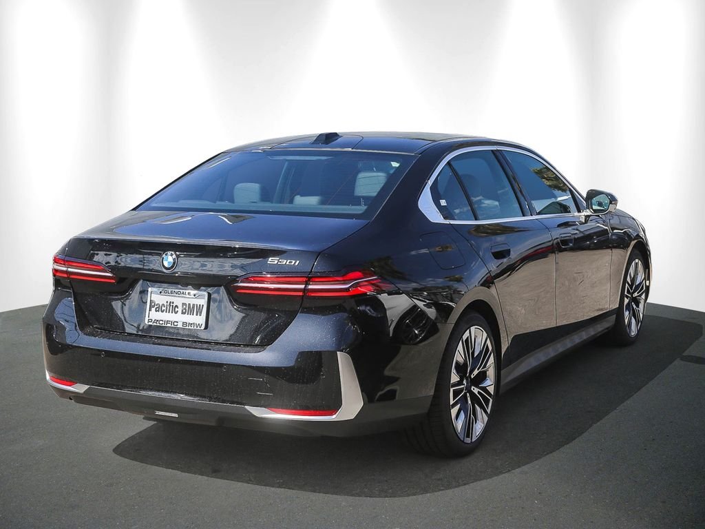 New 2026 Black Sapphire Metallic BMW 530i image 6