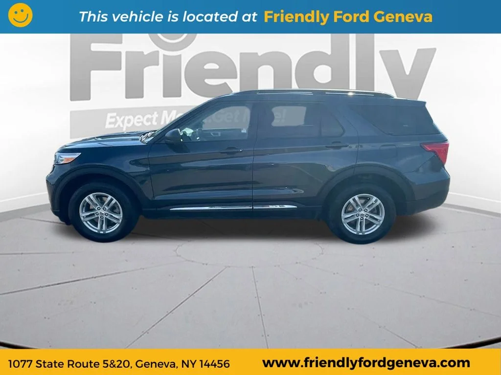 Used 2024 Stone Blue Metallic Ford XLT image 8