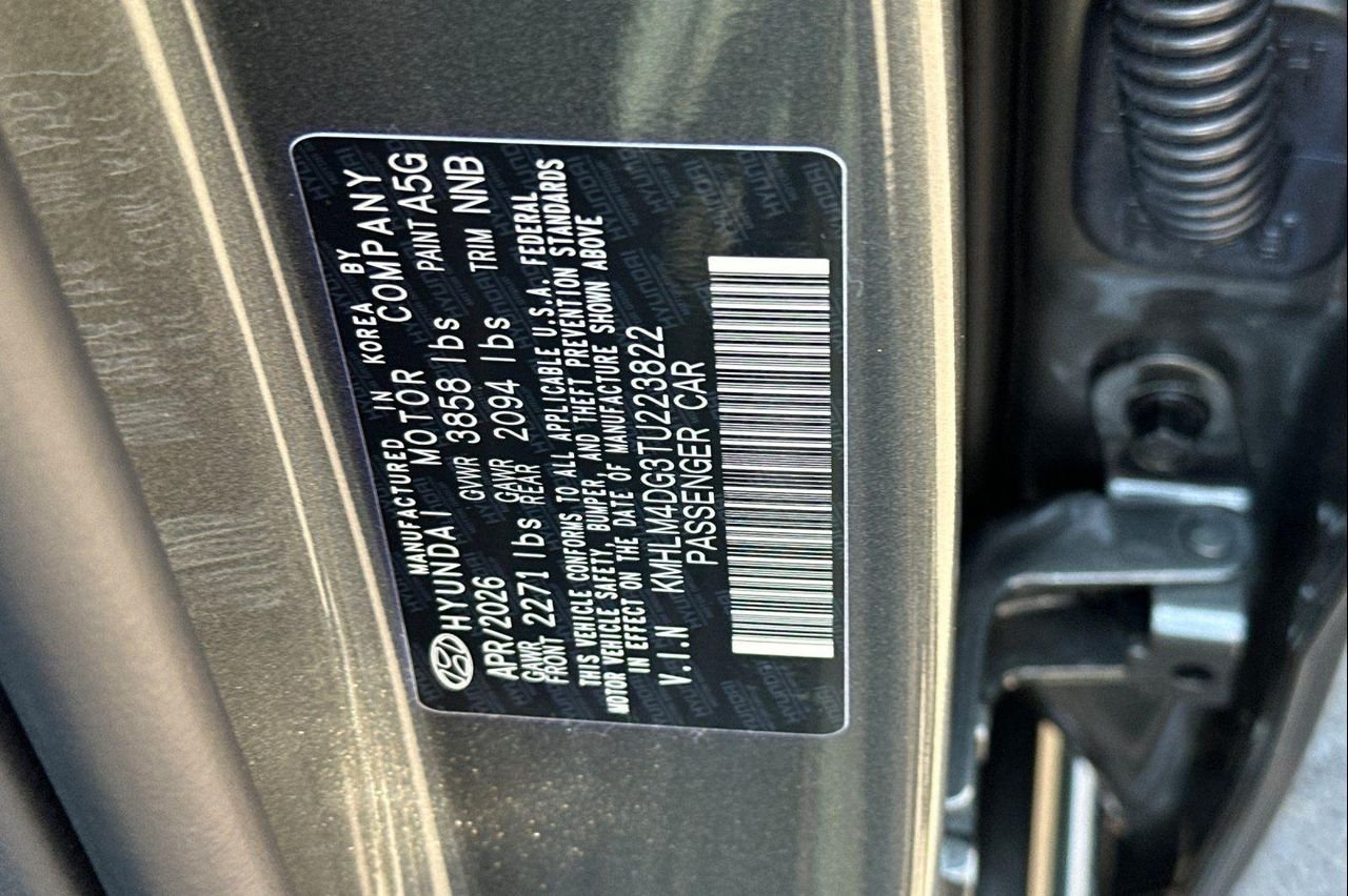 New 2026 Gray Hyundai SEL Sport image 24