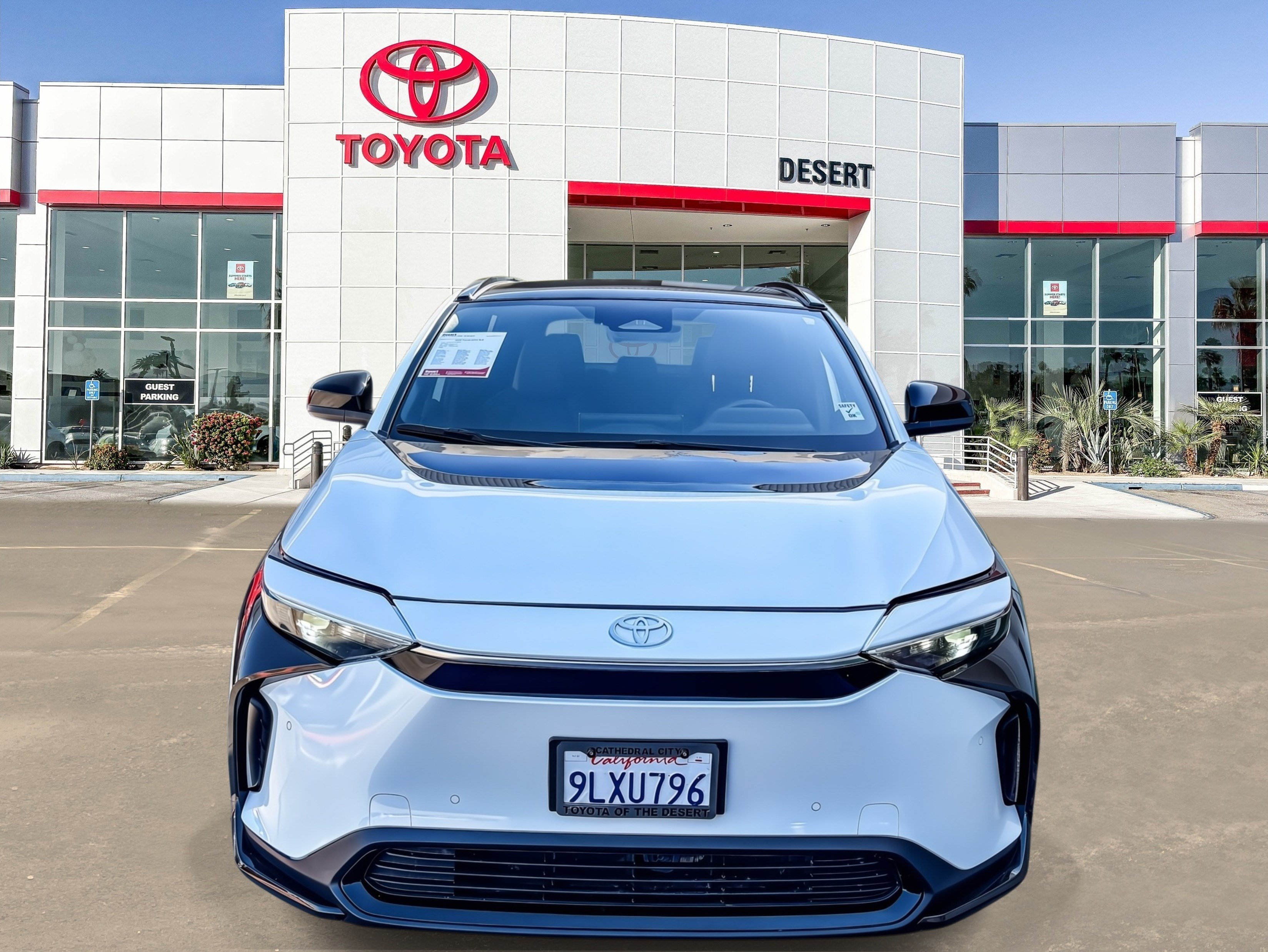 Used 2024 Toyota bZ4X XLE with VIN JTMAAAAA4RA034478 for sale in Cathedral City, CA