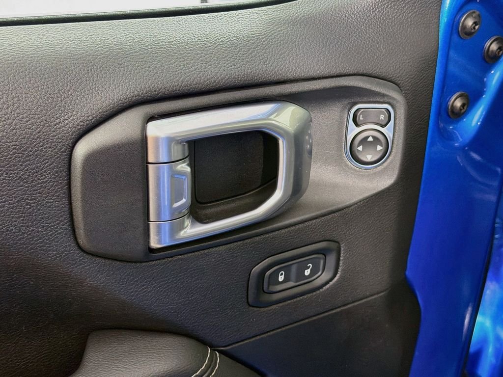 Used 2022 Blue Jeep Unlimited Sahara 4xe image 17
