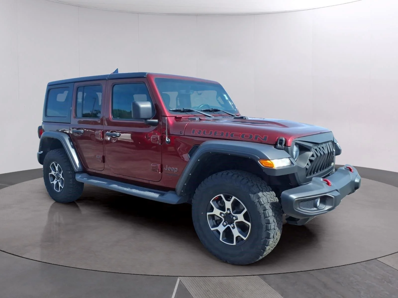 Used 2021 Snazzberry Pearlcoat Jeep Unlimited Rubicon image 9