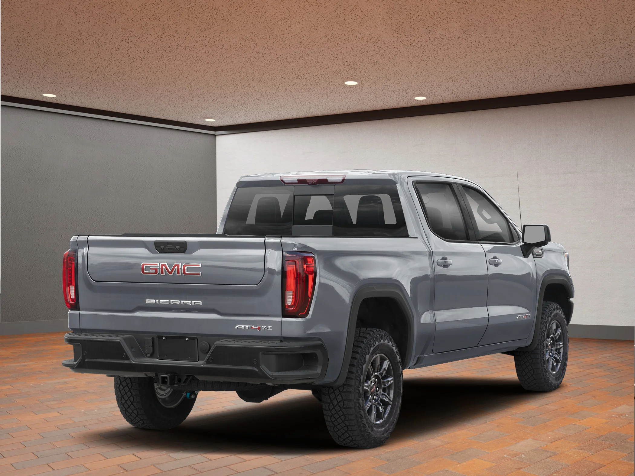 New 2026 Grey GMC Crew Cab Short Box 4-Wheel Drive AT4X image 2