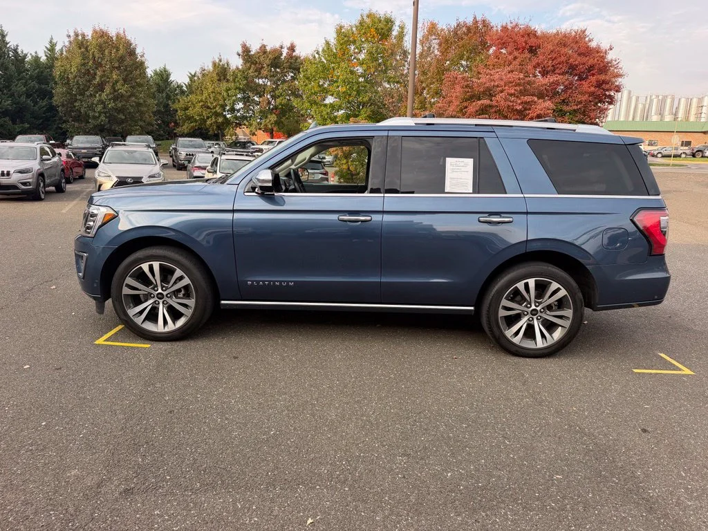 Used 2020 Blue Ford Platinum image 4