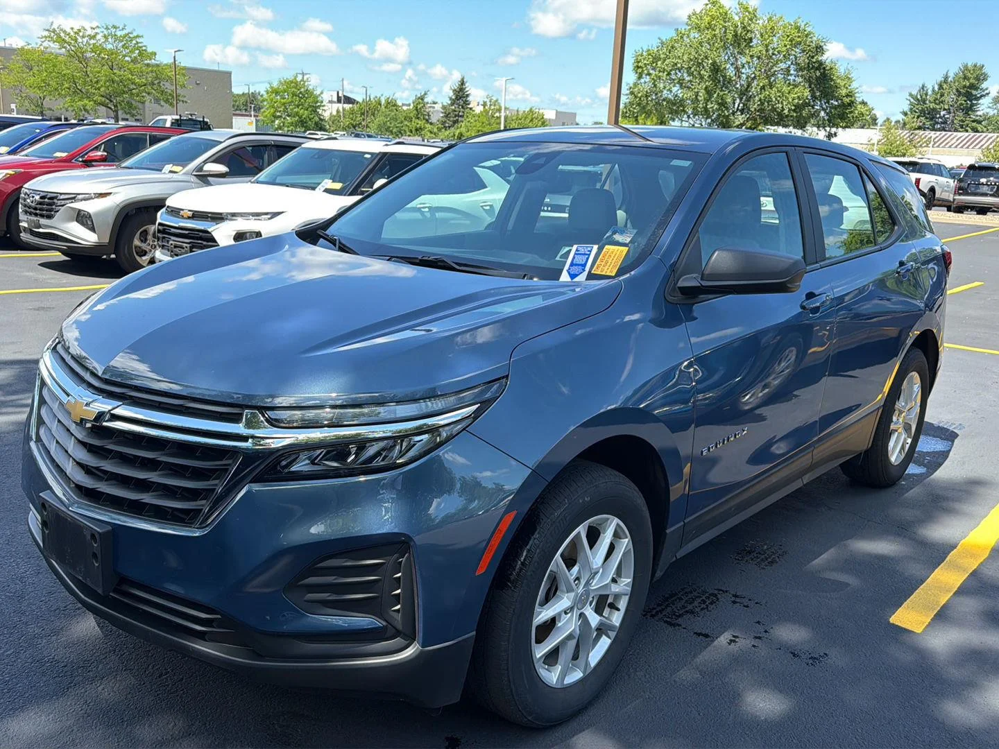 Used 2024 Lakeshore Blue Metallic Chevrolet LS image 3