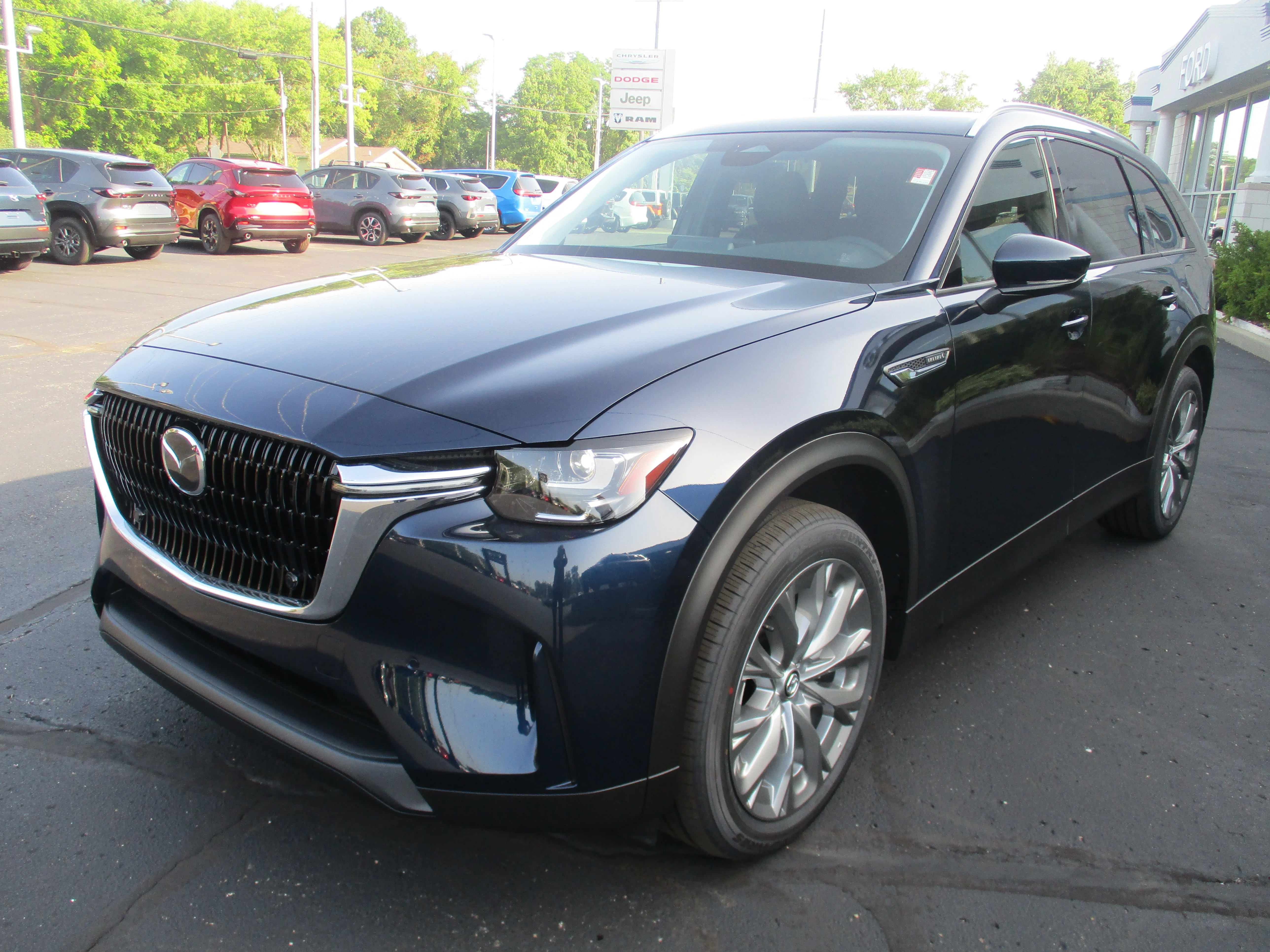 New 2026 Deep Crystal Blue Mica Mazda 3.3 Turbo Preferred AWD image 3