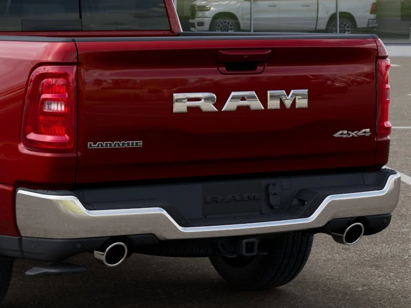 New 2026 Molten Red Pearl-Coat Exterior Paint RAM Laramie image 13