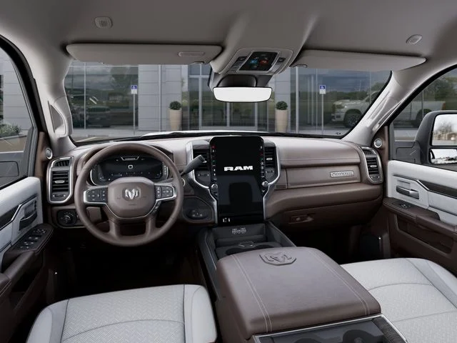 New 2026 Bright White Clear-Coat Exterior Paint RAM Laramie image 15