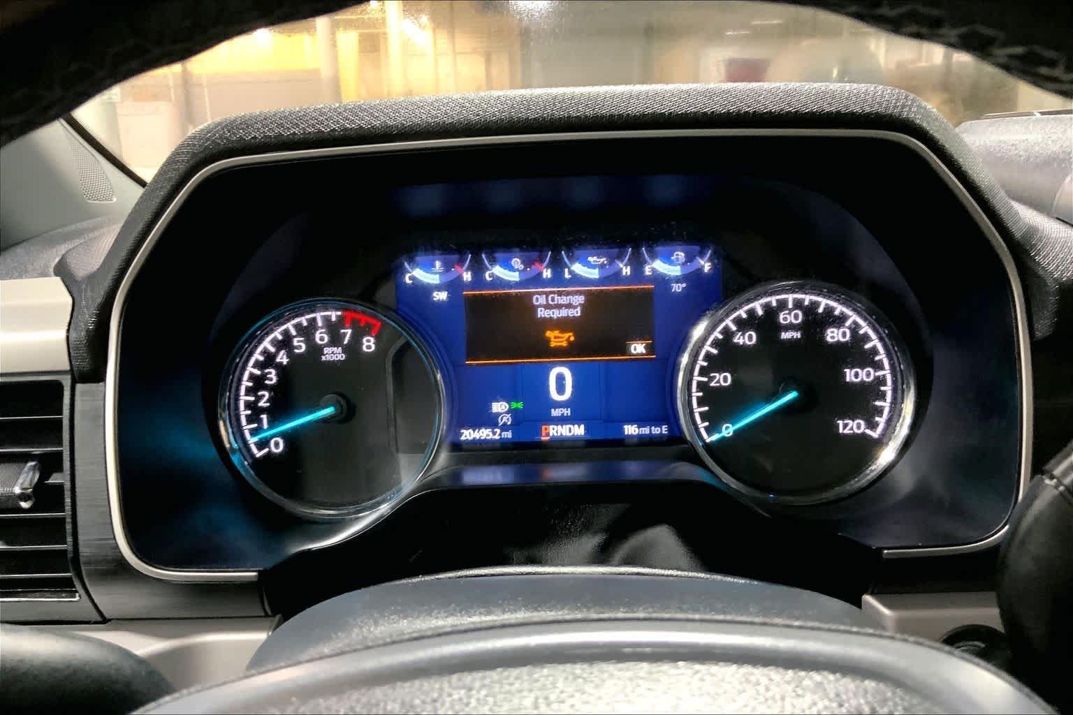 Used 2023 Antimatter Blue Metallic Ford XLT image 21