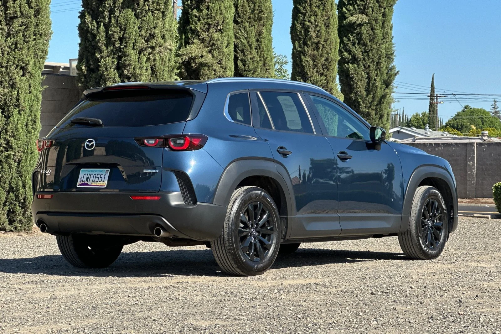 Used 2025 Ingot Blue Metallic Mazda 2.5 S Preferred Package image 4