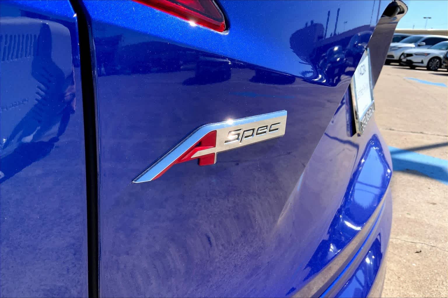 Used 2021 Apex Blue Pearl Acura w/A-Spec Package image 10