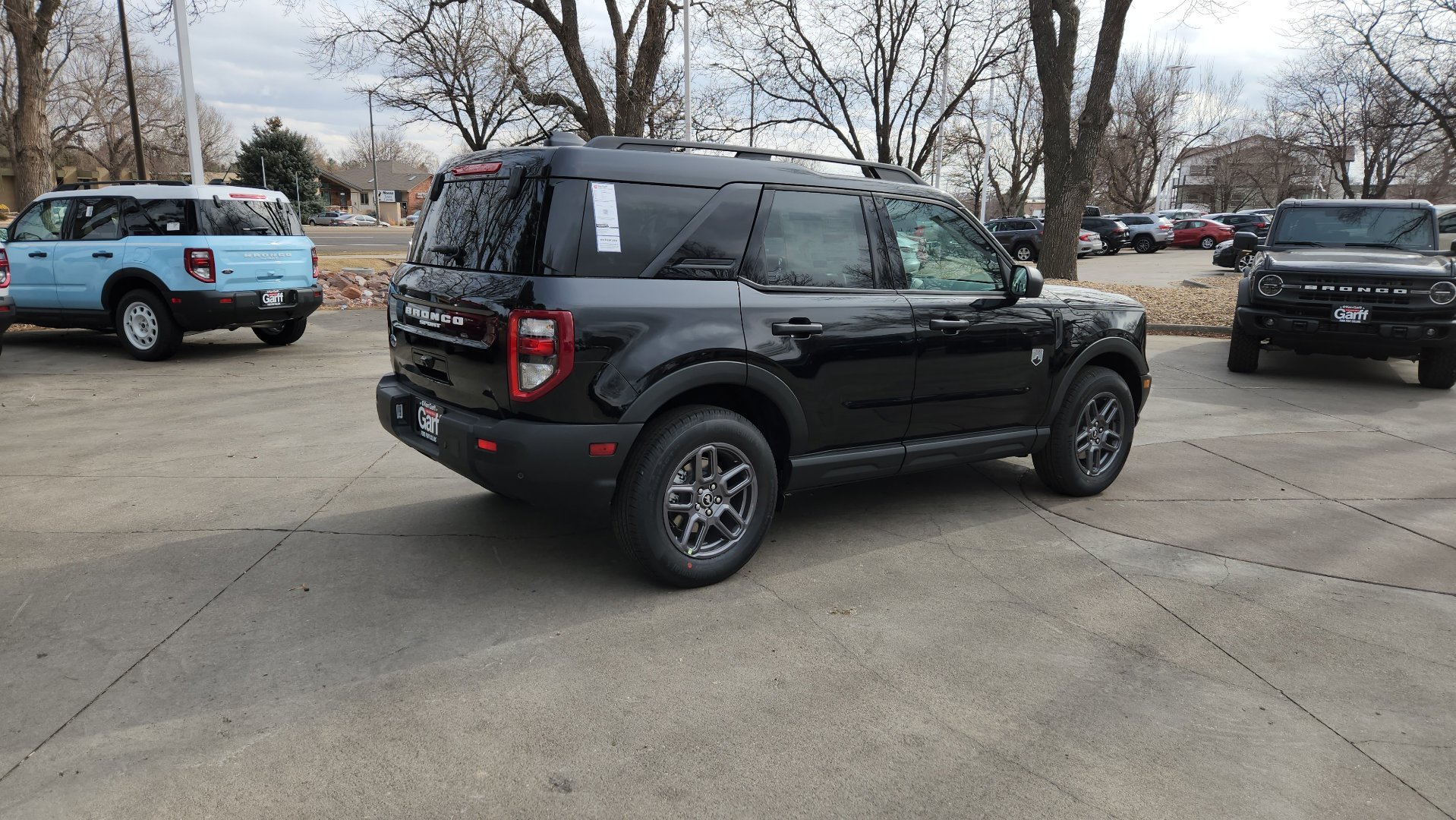 New 2025 Shadow Black Ford Big Bend image 14