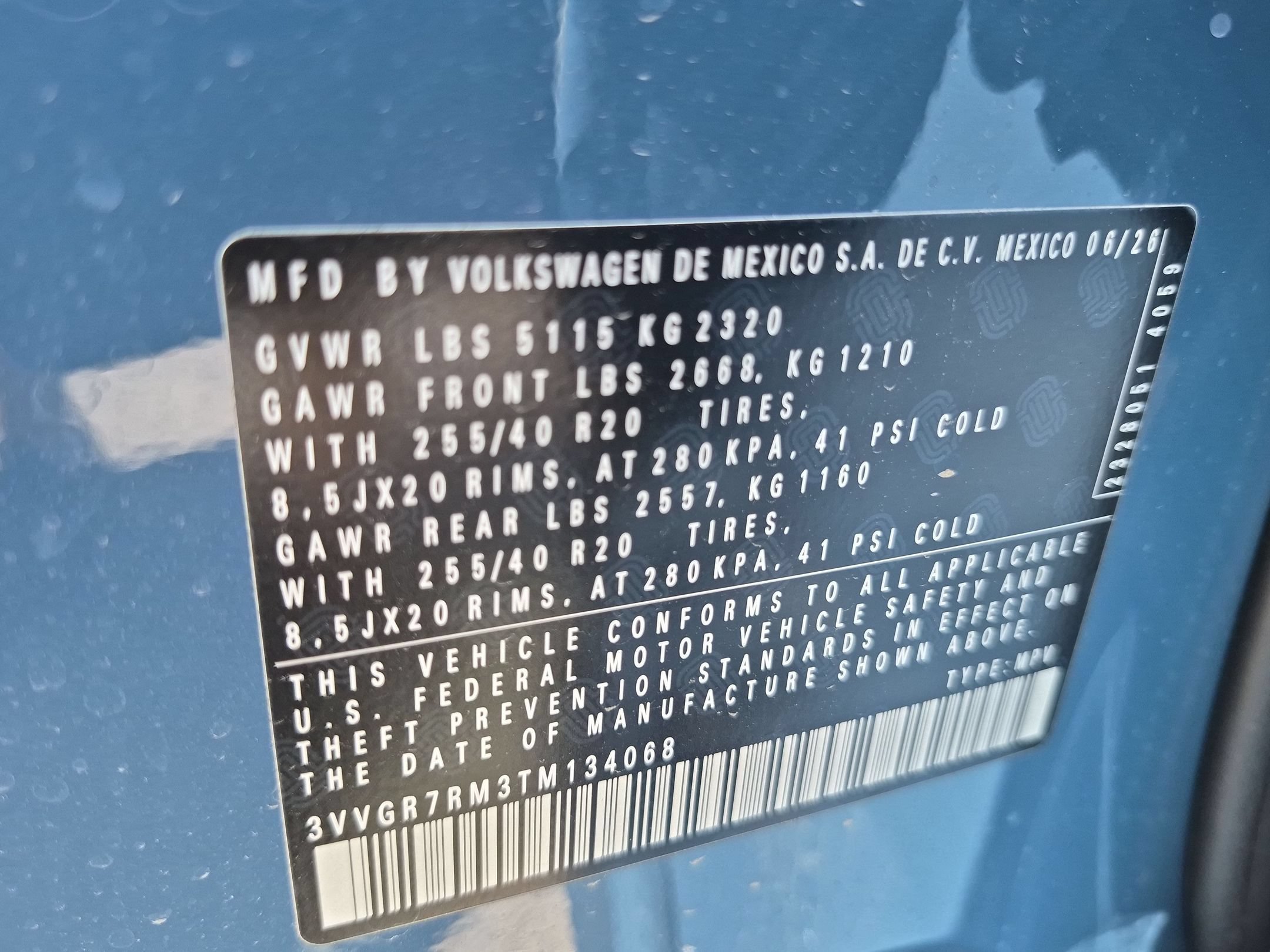New 2026 Monterey Blue w/Deep Black Roof Volkswagen SE R-Line Black image 16