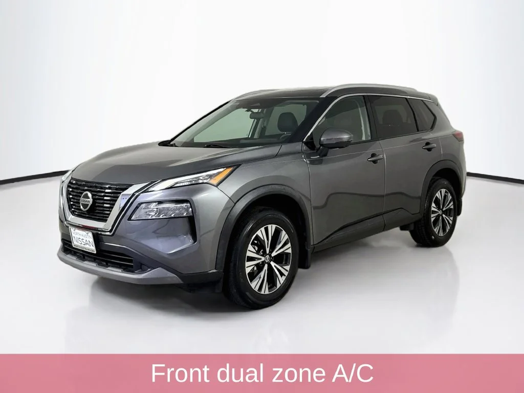 Used 2021 Gun Metallic Nissan SV image 3