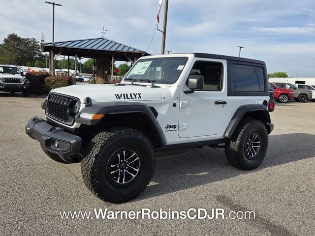 New 2026 Bright White Clear-Coat Exterior Paint Jeep Willys image 3