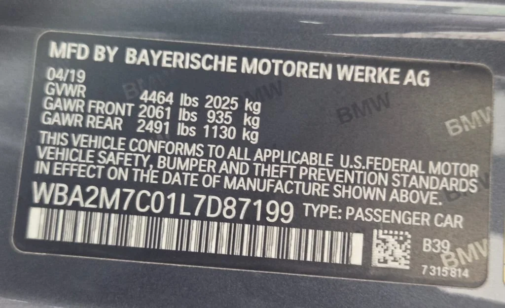 Used 2020 Mineral Grey Metallic BMW 230i image 34