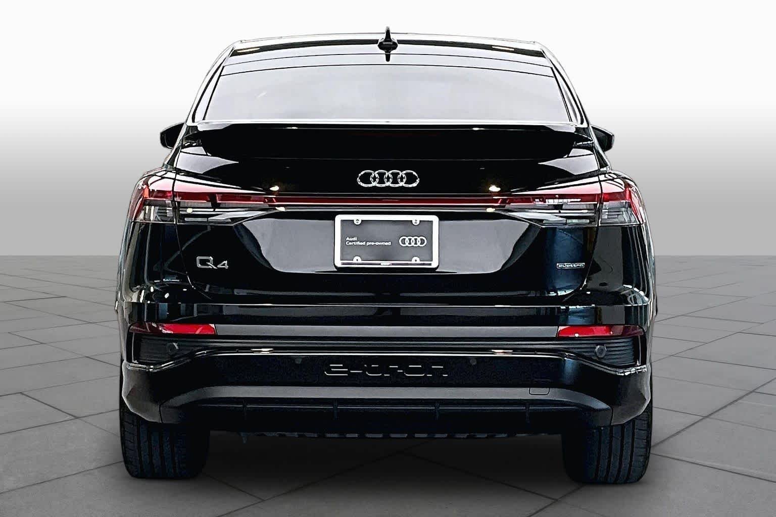 Certified Pre-Owned 2024 Audi Q4 E-tron Sportback Premium