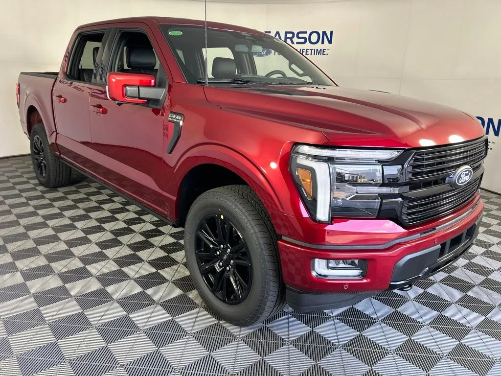 New 2026 Ruby Red Metallic Tinted Clearcoat Ford Platinum image 3