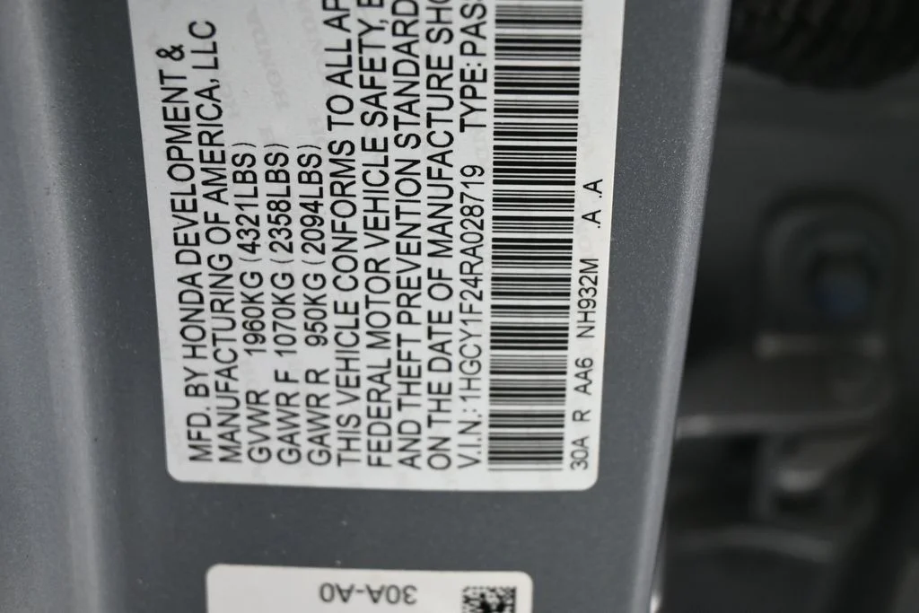 Used 2024 Silver Honda LX image 15
