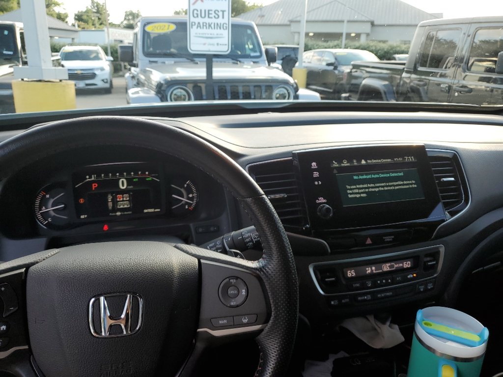 Used 2022 Platinum White Pearl Honda TrailSport image 6