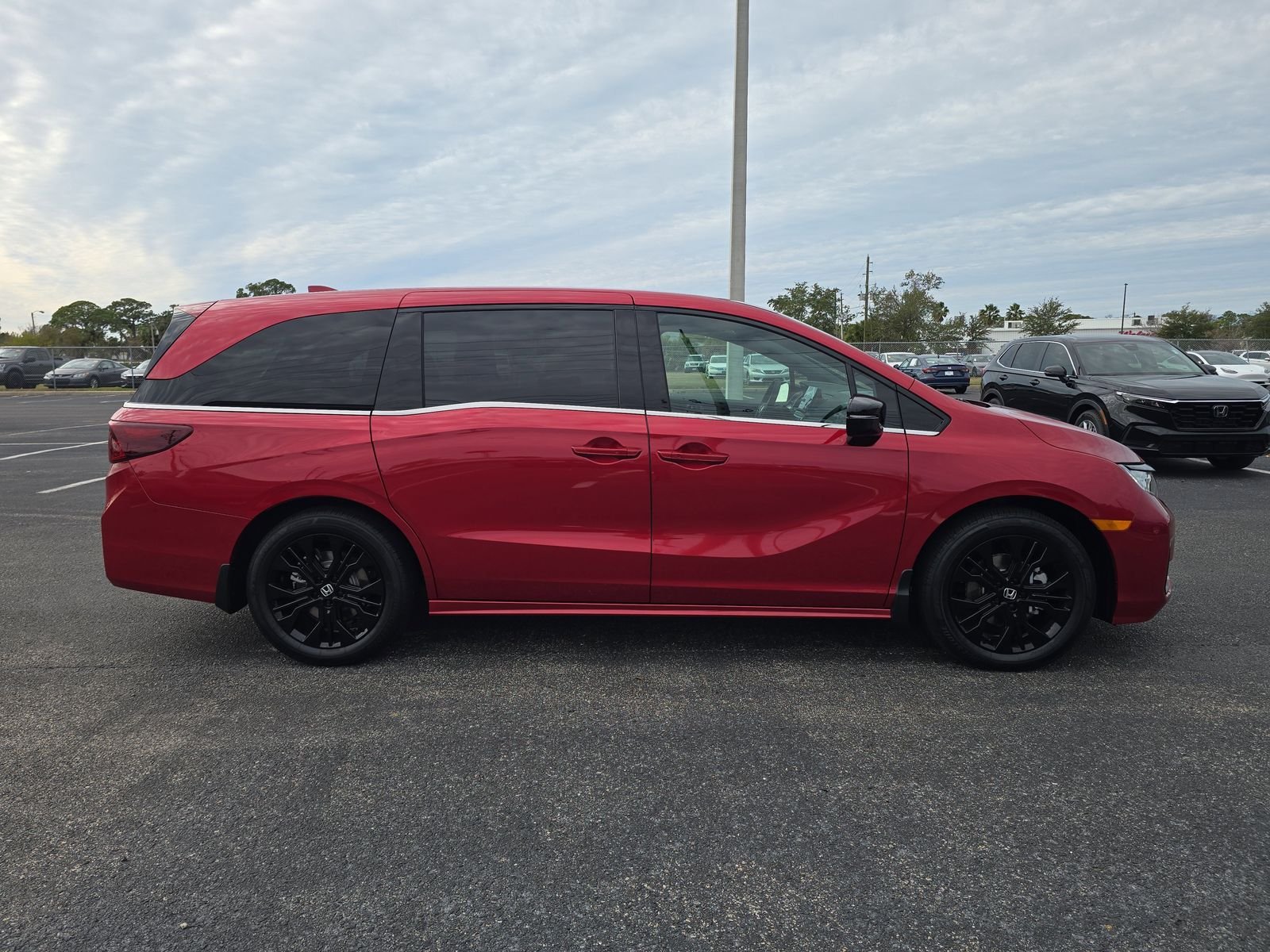 New 2026 Radiant Red Metallic II Honda Sport-L image 3