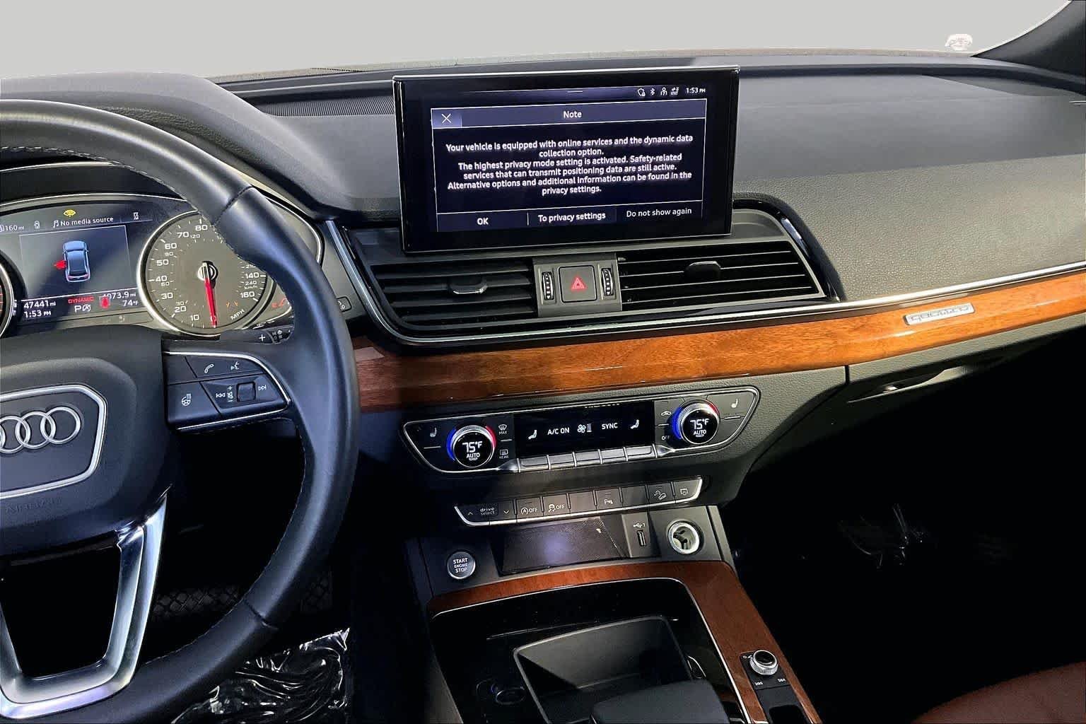 Used 2022 Daytona Gray Pearl Effect Audi S line Premium image 7