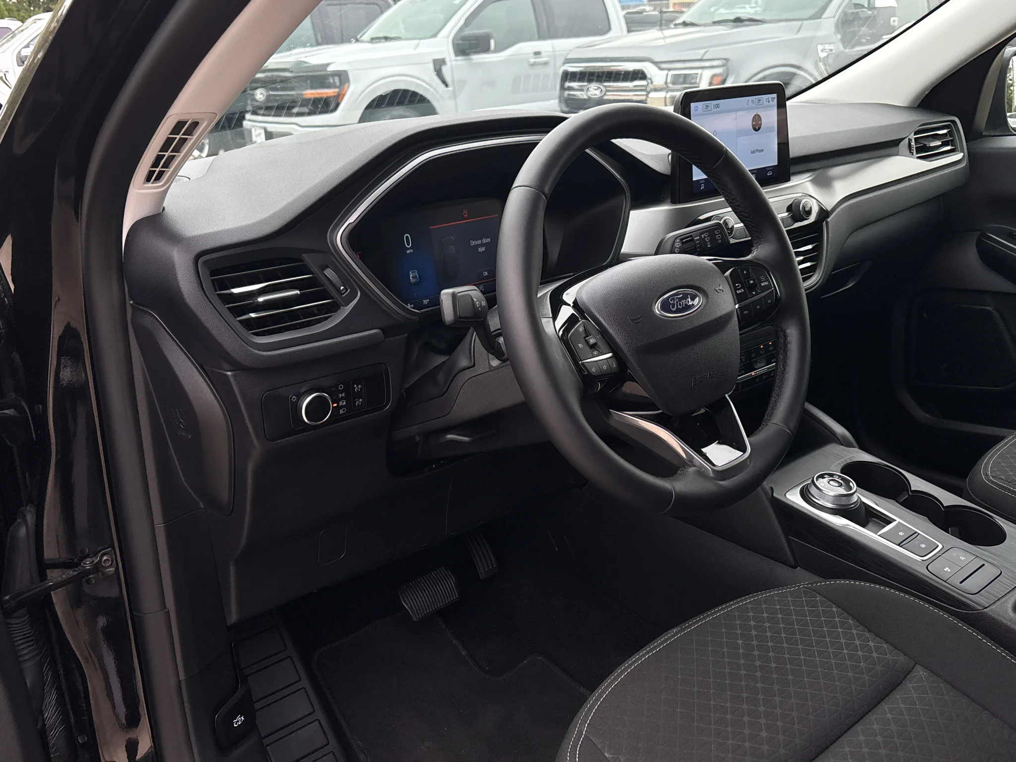 Used 2025 Agate Black Metallic Ford Active image 10