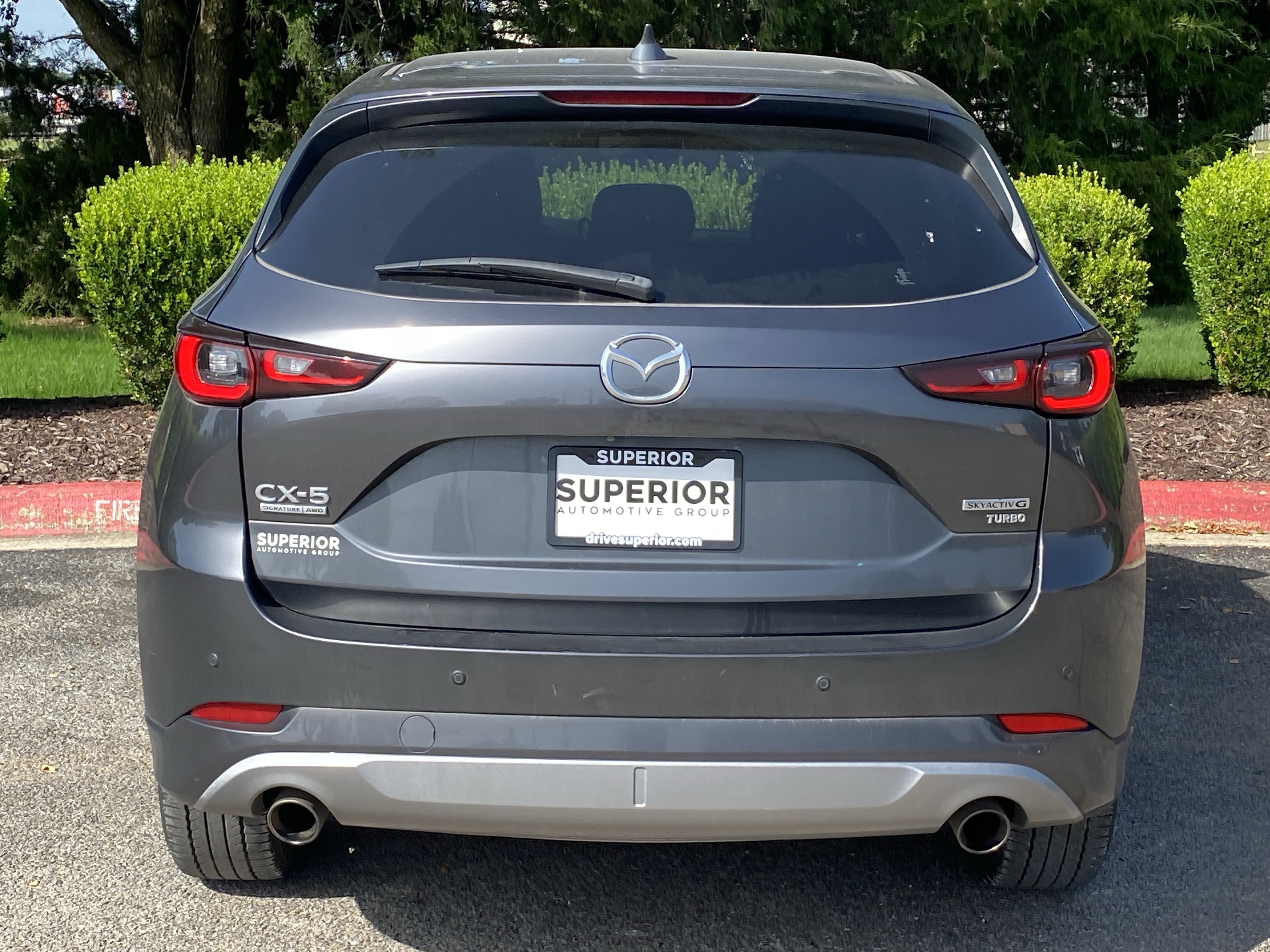 Used 2025 Machine Gray Metallic Mazda 2.5 Turbo Signature image 5