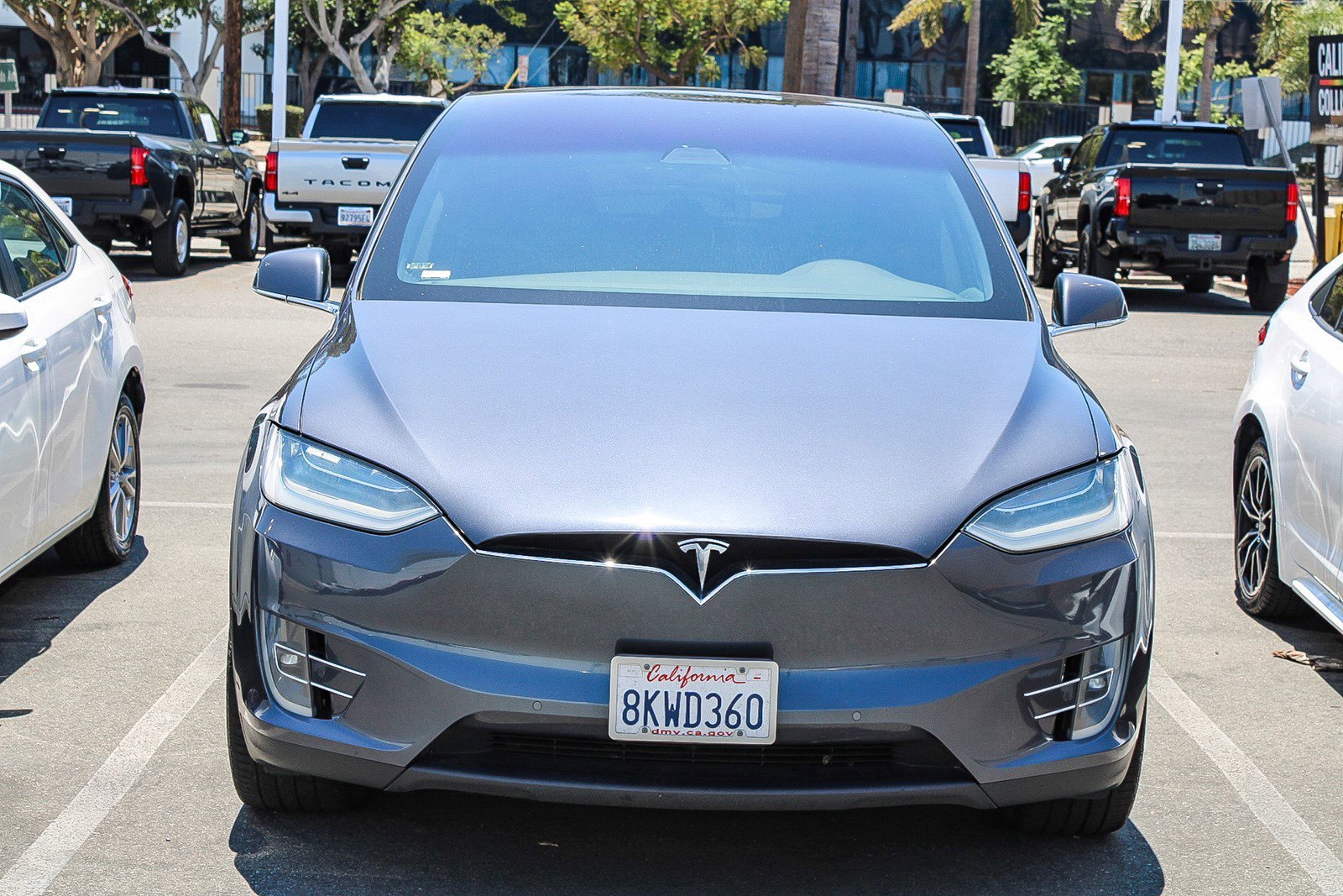 Used 2019 Tesla Model X 100D with VIN 5YJXCDE28KF183157 for sale in Long Beach, CA