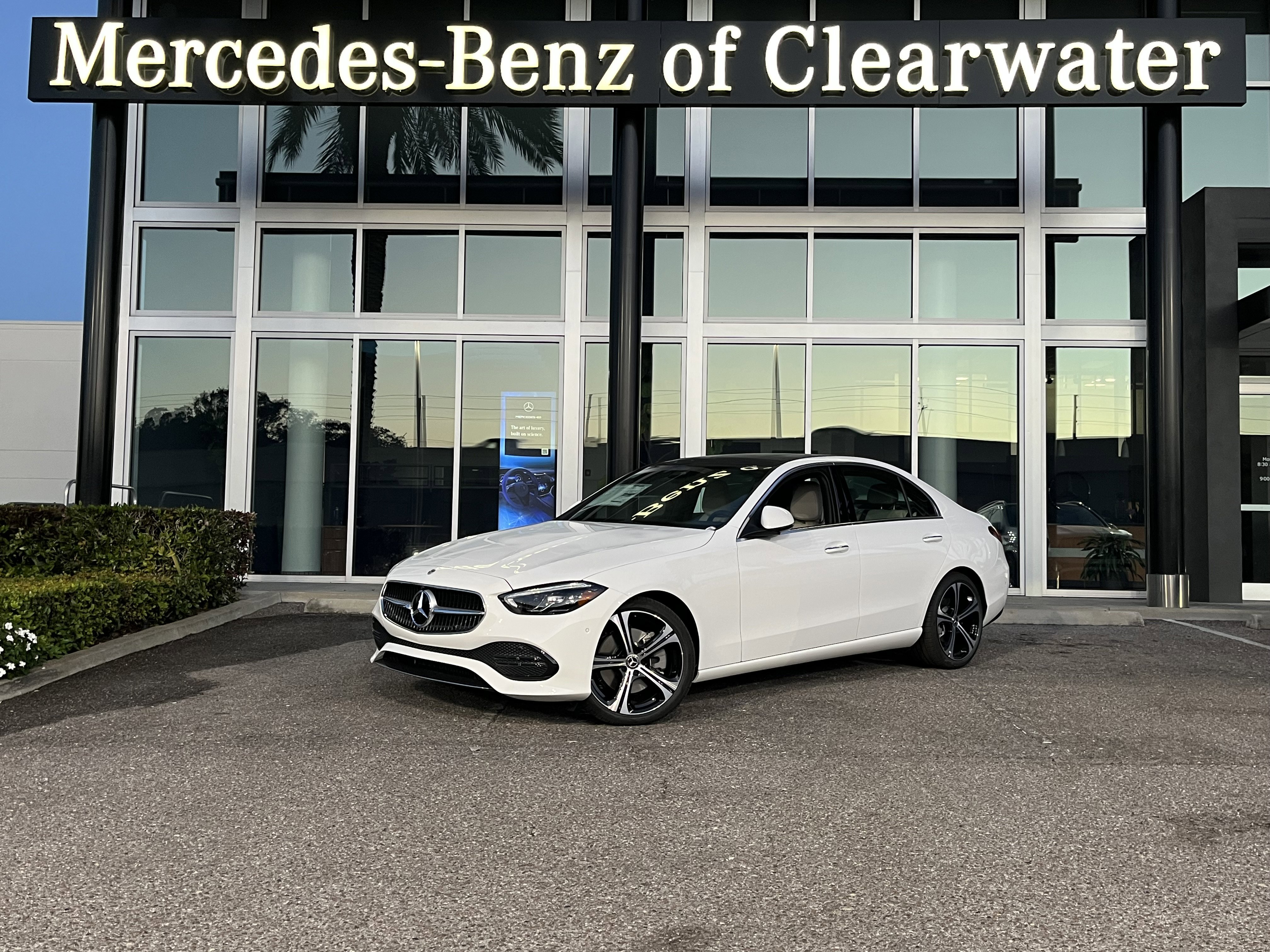 New 2026 POLAR WHITE Mercedes-Benz C 300 image 1