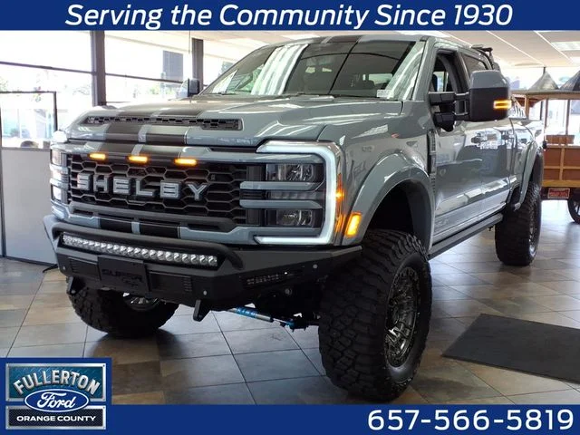 New 2026 Glacier Gray Metallic Tri-Coat Ford Lariat image 1