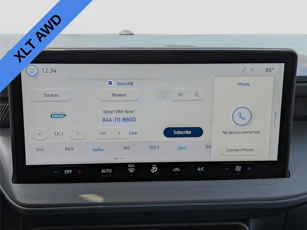 Used 2025 Shadow Black Ford XLT image 22