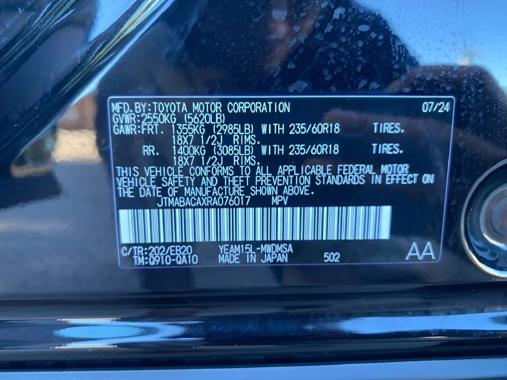 Used 2024 Black Toyota XLE image 40
