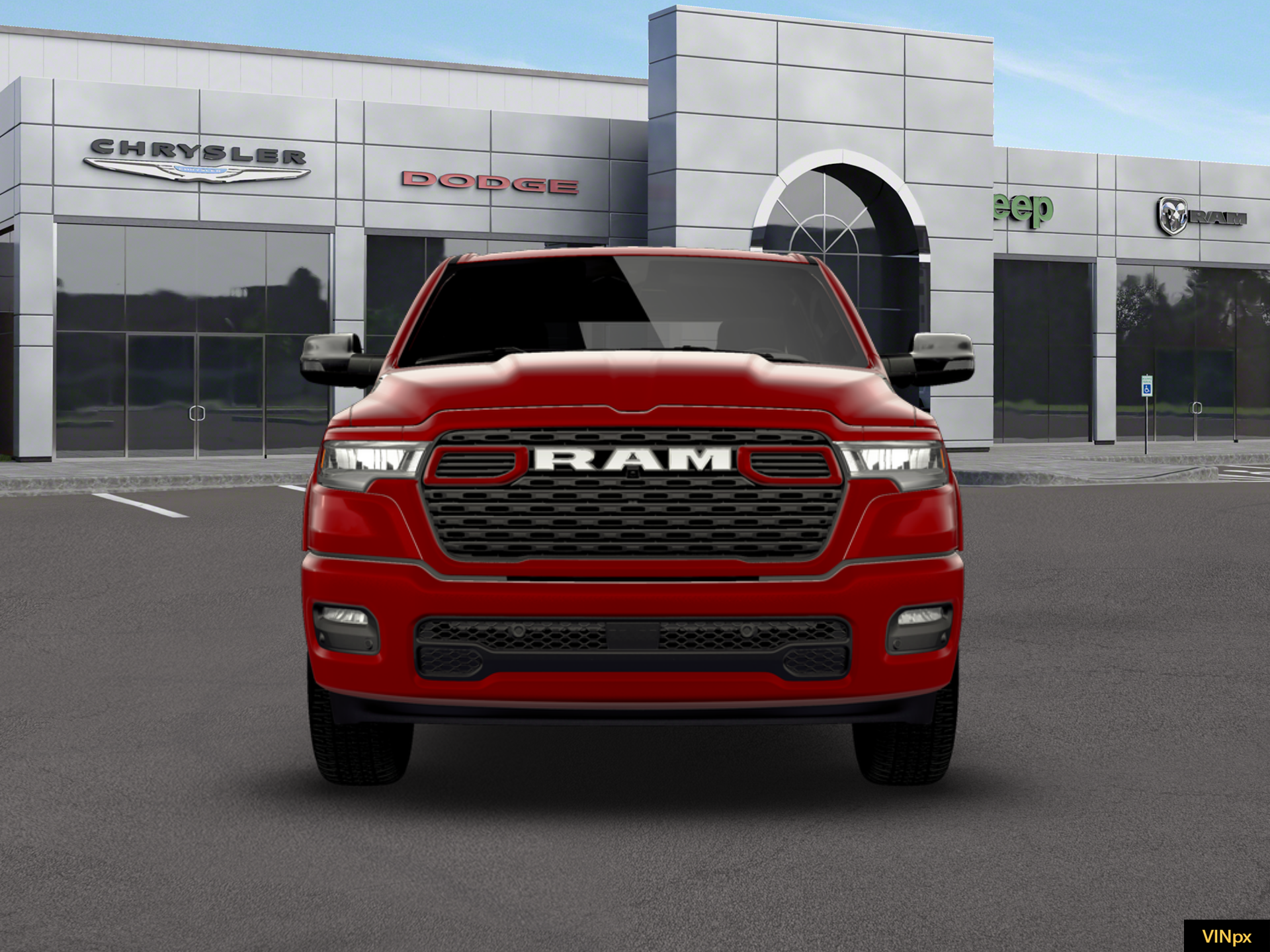New 2026 Molten Red Pearl-Coat Exterior Paint RAM  image 12