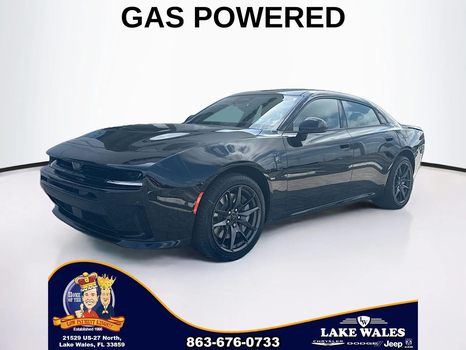 New 2026 Diamond Black Crystal Pearlcoat Dodge  image 2