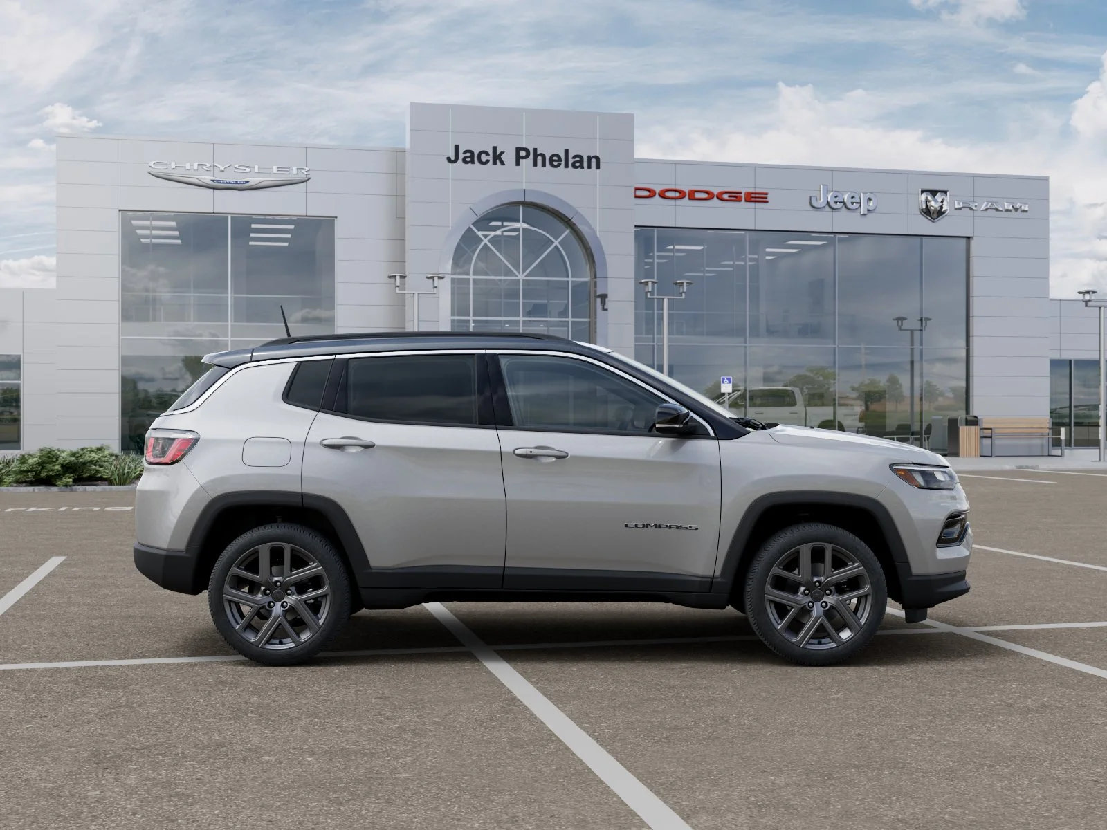 New 2026 Silver Zynith Metallic Clear-Coat Exterior Paint Jeep Limited image 51