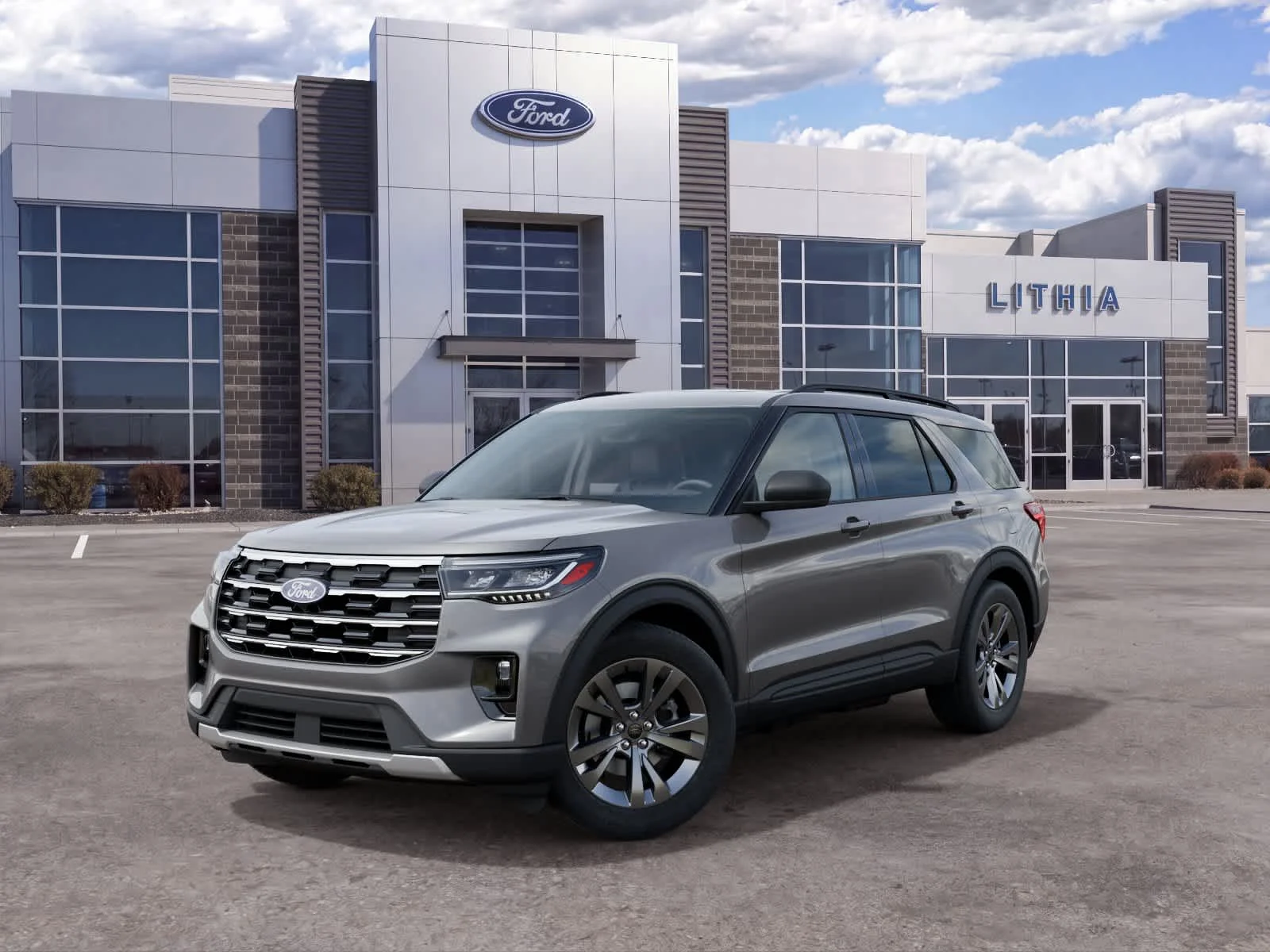 New 2027 Carbonized Gray Metallic Ford Active image 2