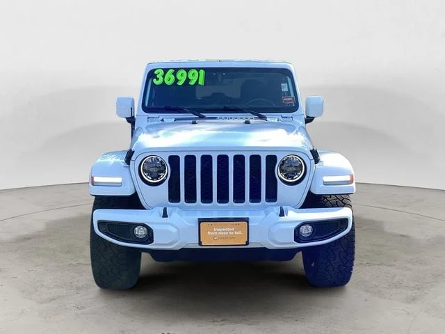 Certified Used 2023 Bright White Clearcoat Jeep Overland image 8