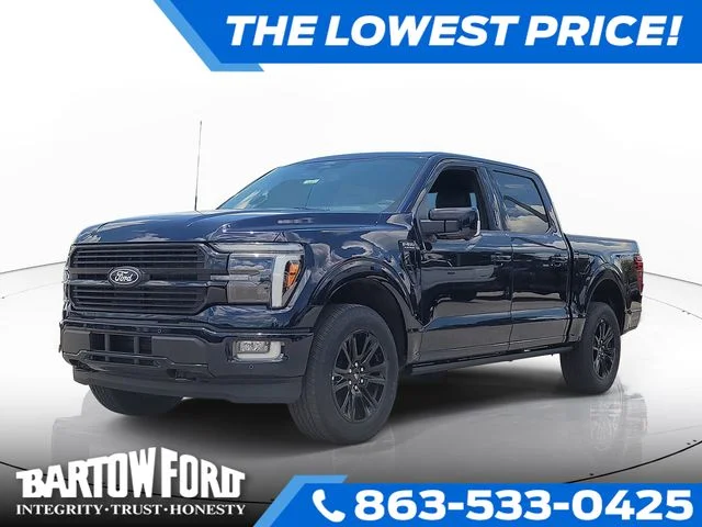 New 2026 Blue Metallic Ford Platinum image 1