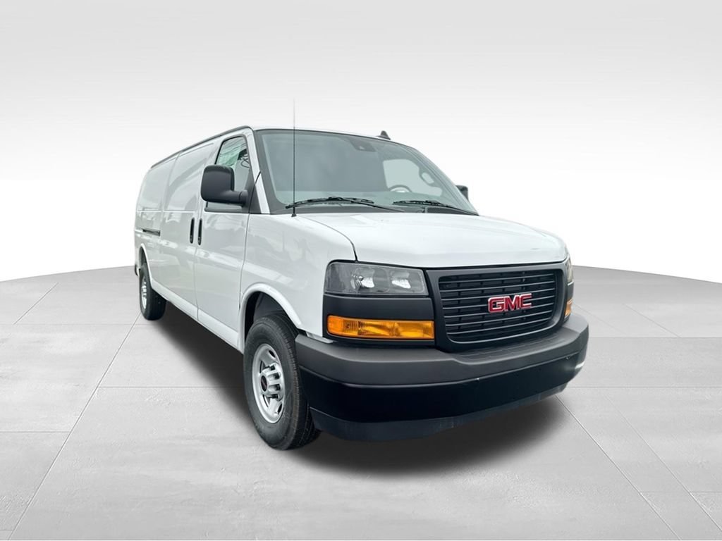 New 2025 Summit White GMC Work Van image 2