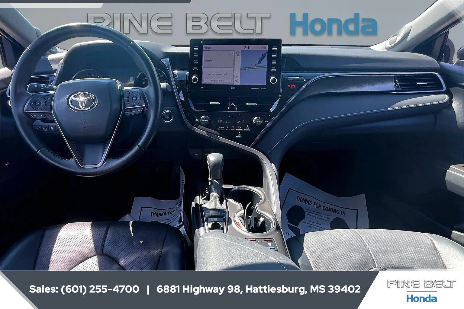 Used 2023 Celestial Silver Metallic/Midnight Black Metallic Toyota XSE image 13