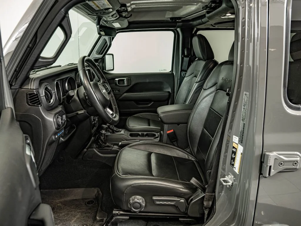 Used 2023 Sting-Gray Clearcoat Jeep Sahara 4xe image 28