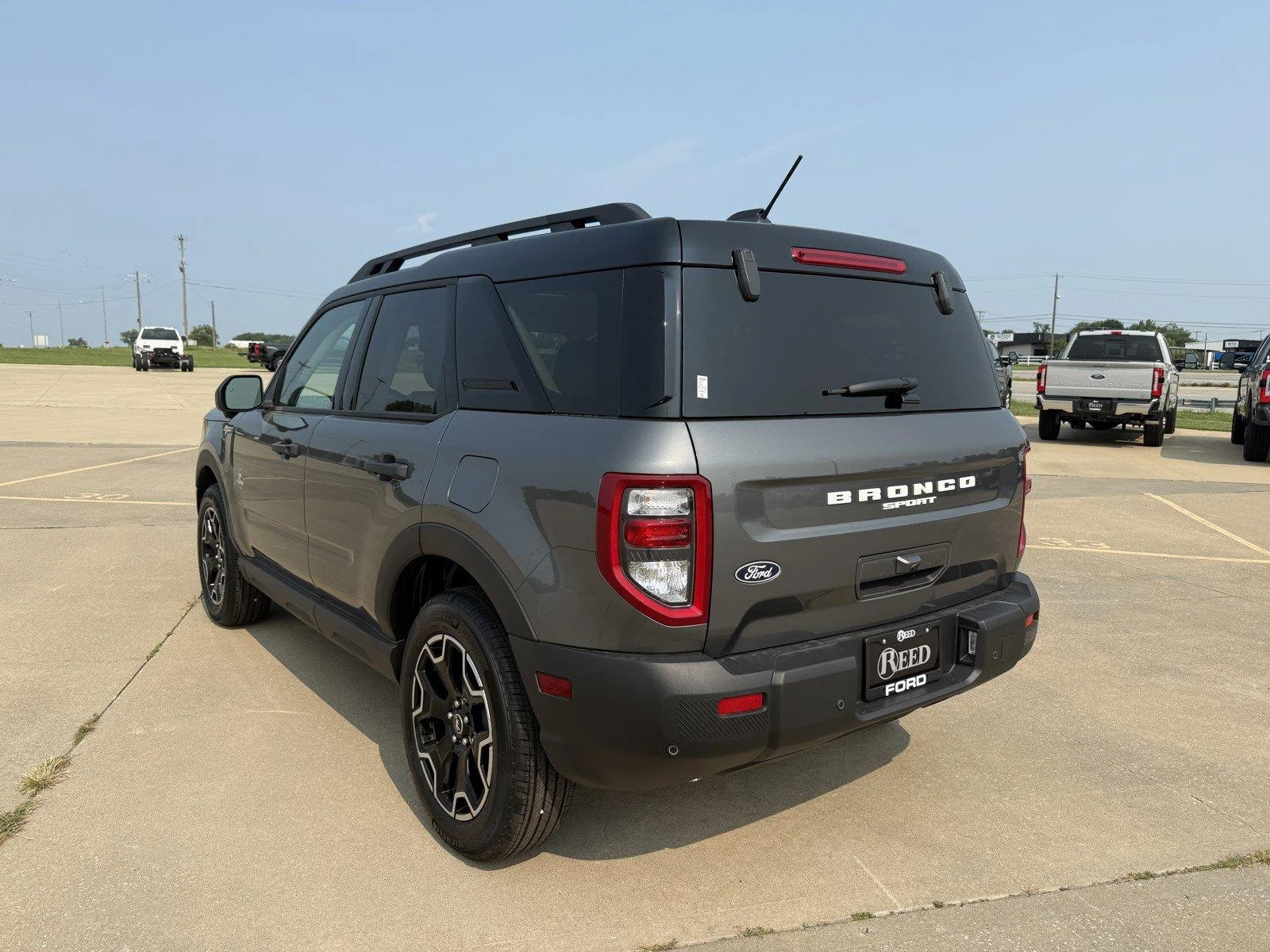 New 2026 Carbonized Gray Metallic Ford Outer Banks® image 7